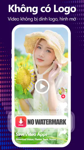 SaveVideo - Tải Video Ko Logo screenshot