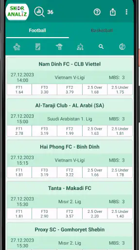 Score Analyze screenshot