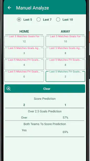 Score Analyze screenshot