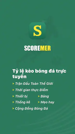 Scoremer - Tỷ số bóng đá screenshot