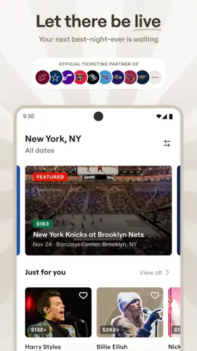 SeatGeek – Tickets to Events screenshot