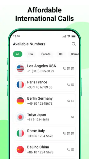 Second Phone Number - 2nd Line screenshot
