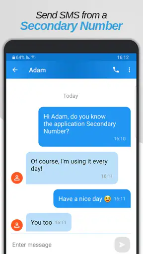 Secondary Number screenshot