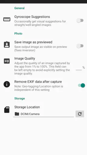 Secure Camera screenshot