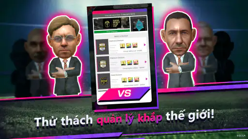 SEGA Pocket Club Manager screenshot