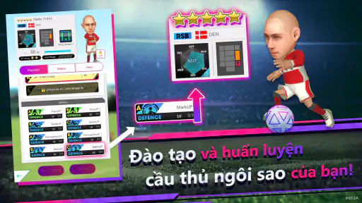 SEGA Pocket Club Manager screenshot