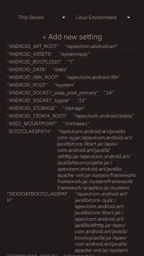 SetEdit SettingsDatabaseEditor screenshot