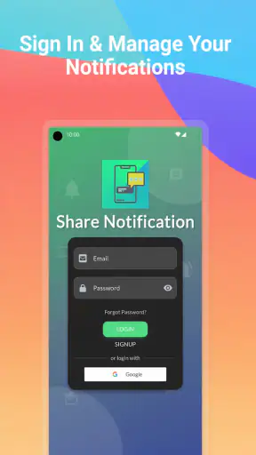 Share Notification screenshot