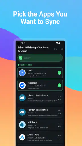 Share Notification screenshot