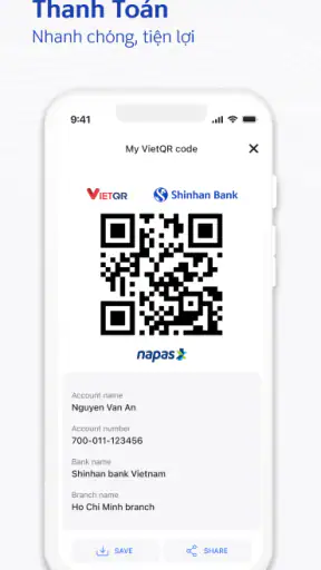 Shinhan SOL Việt Nam screenshot