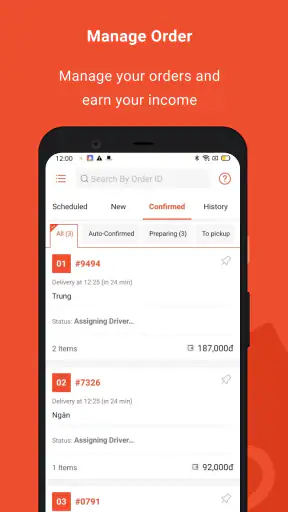 ShopeeFood - Đối Tác Nhà Hàng screenshot