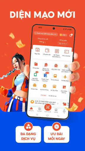 ShopeePay - Vô vàn Dịch vụ screenshot