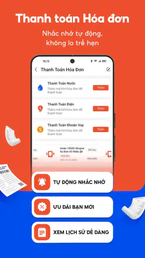 ShopeePay - Vô vàn Dịch vụ screenshot
