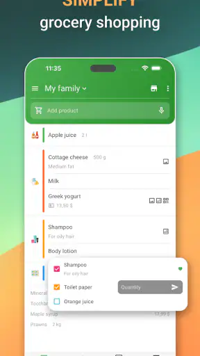 Shopium: Grocery Shopping List screenshot
