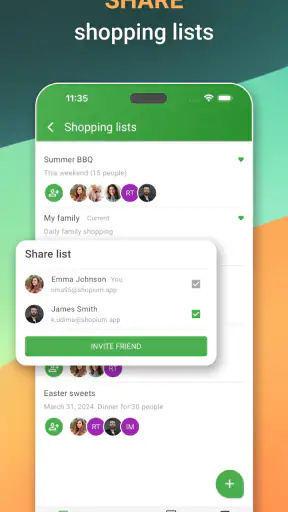 Shopium: Grocery Shopping List screenshot