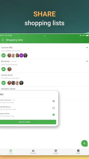Shopium: Grocery Shopping List screenshot