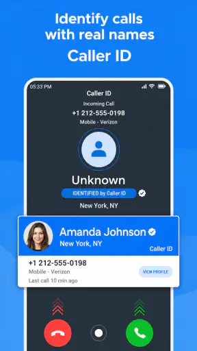 Show Caller ID Name & Location screenshot