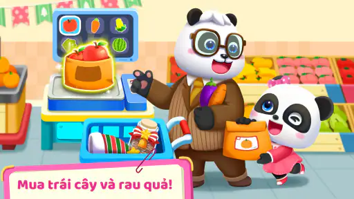 Siêu Thị của Bé Gấu Trúc screenshot