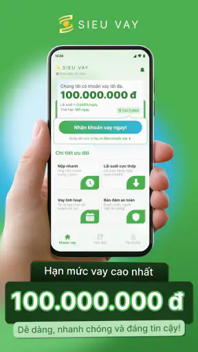Sieu vay - Vay Tiền Nhanh screenshot