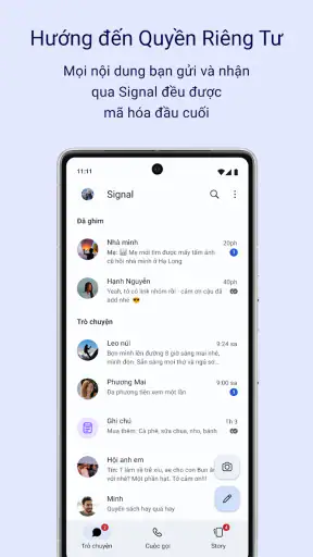 Signal - Giao tiếp riêng tư screenshot