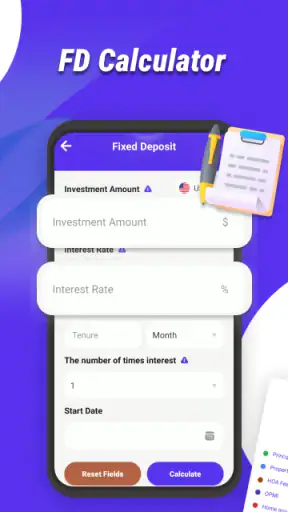 Simple Finance Calc screenshot