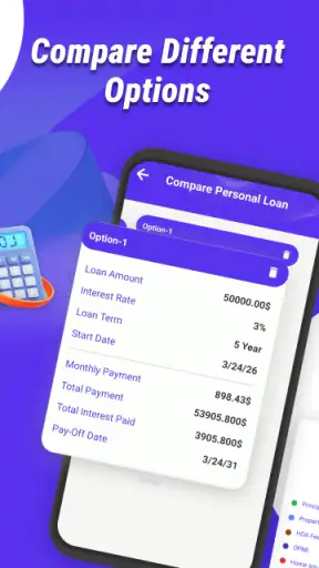 Simple Finance Calc screenshot