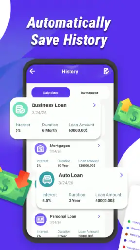 Simple Finance Calc screenshot