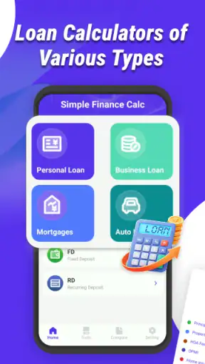 Simple Finance Calc screenshot