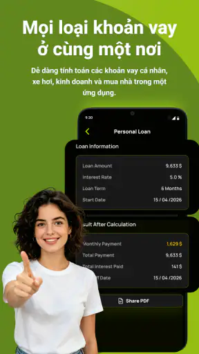 Simple Loan: Finance Calc screenshot