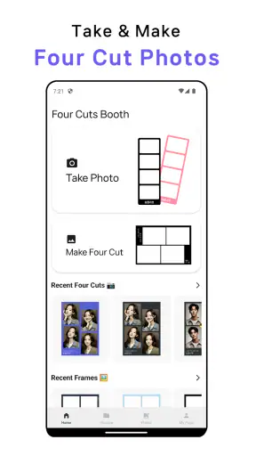 SimpleFourCut - Photo Booth screenshot