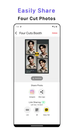 SimpleFourCut - Photo Booth screenshot