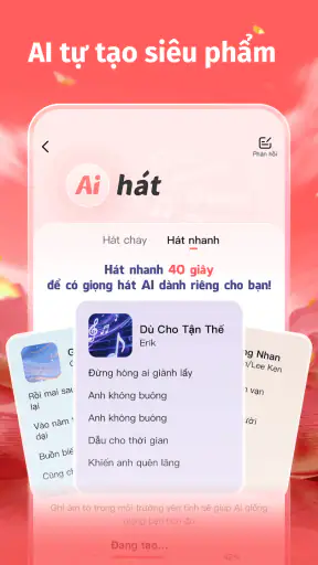 SingWow - Hát AI & hát karaoke screenshot