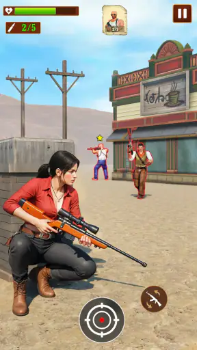 sinh tồn miền tây trò chơi bắn screenshot