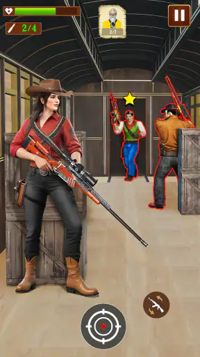 sinh tồn miền tây trò chơi bắn screenshot
