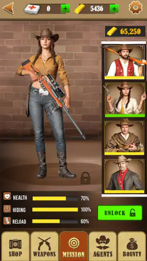 sinh tồn miền tây trò chơi bắn screenshot