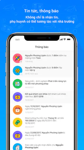 SISAP Phụ huynh screenshot