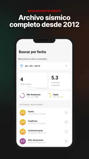 Sismos Peru - En tiempo real screenshot