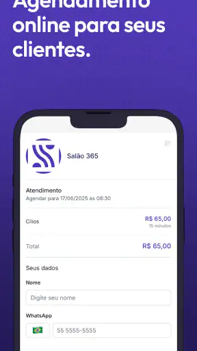 Sistema de Gestão para Salão screenshot
