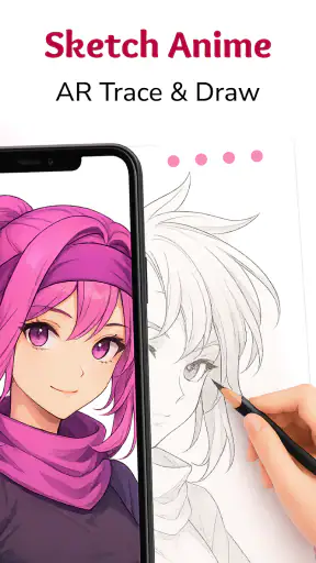 Sketch Anime - AR Trace & Draw screenshot