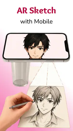 Sketch Anime - AR Trace & Draw screenshot