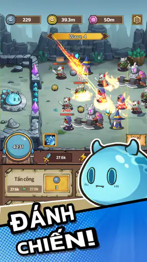 Slime Castle — Tháp quốc phòng screenshot
