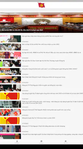 Sổ tay Đảng viên Thái Nguyên screenshot