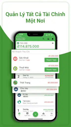 Sổ Thu Chi - Finance Assist screenshot