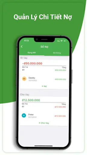 Sổ Thu Chi - Finance Assist screenshot