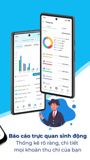 Sổ thu chi MISA: Quản lý tiền screenshot