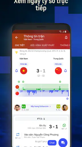 Sofascore: Kết quả trực tiếp screenshot