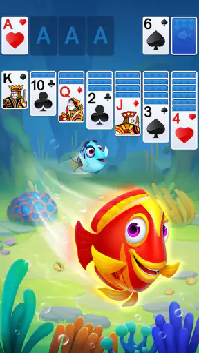 Solitaire 3D Fish screenshot