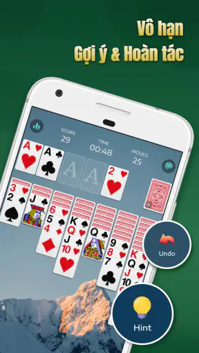 Solitaire - Solitaire cổ điển screenshot