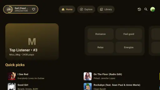 Sonix Music screenshot