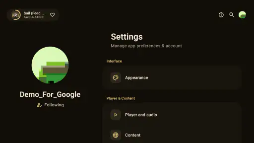 Sonix Music screenshot